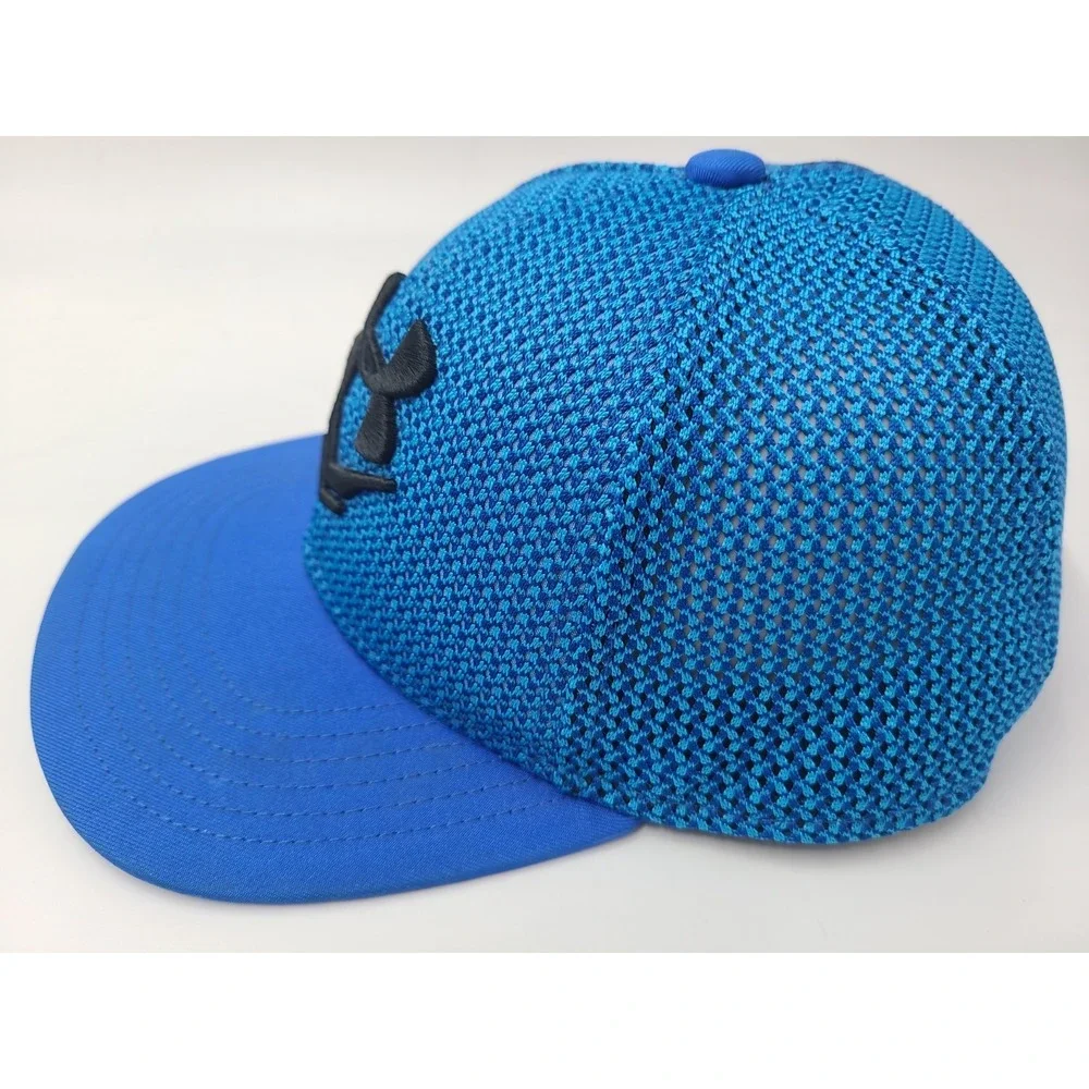 Youth Under Armour Snapback Hat Cap Polyester‎ Baseball Golf Boy Girl Blue Black